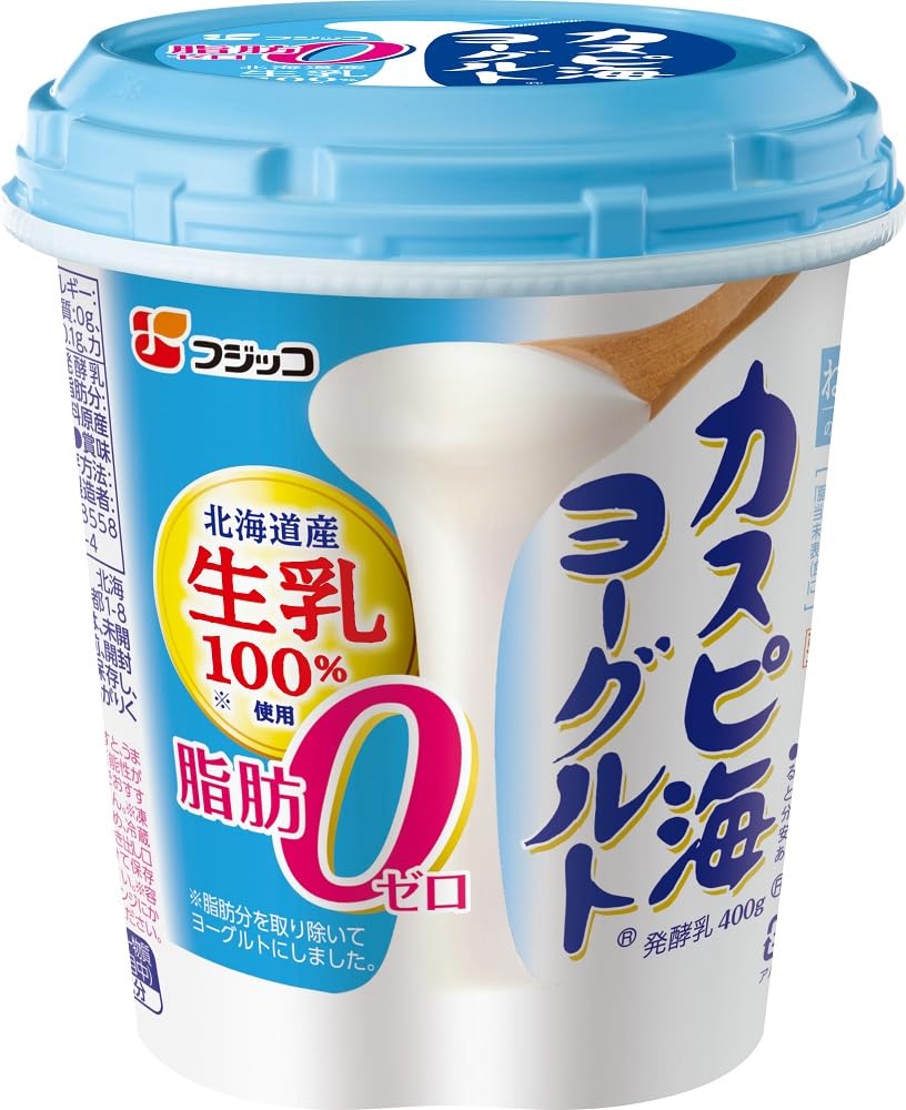 フジッコ カスピ海ヨーグルト 脂肪ゼロ 400ｇ×6個
