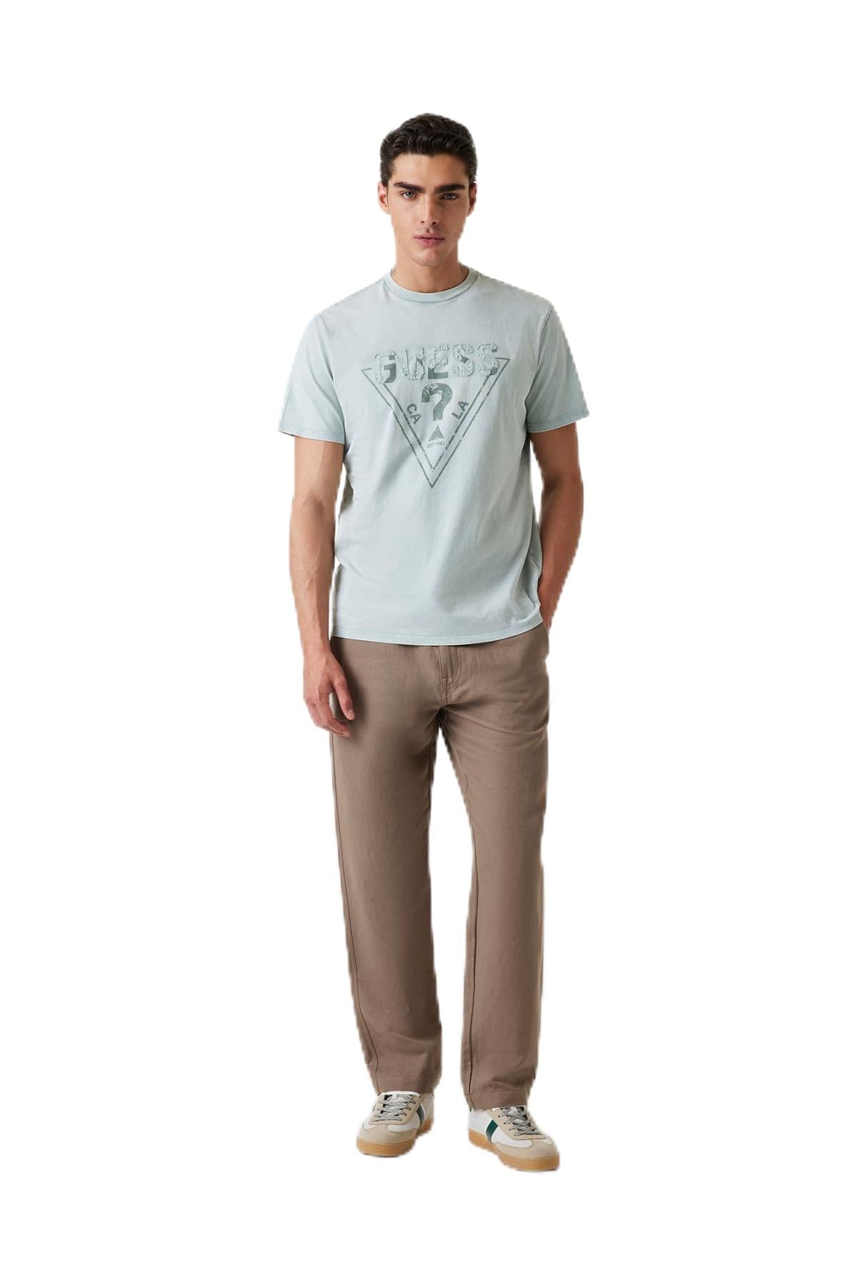 73％OFF！】[ゲス] SS BSC INSET LOGO TEE M 1721円～！
