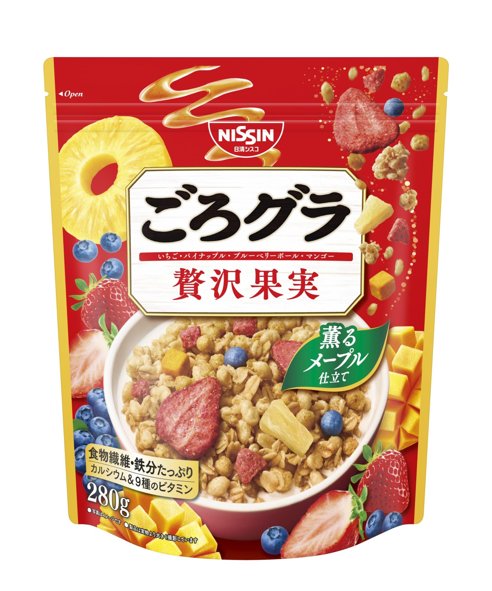 日清シスコ ごろグラ 贅沢果実 280g×8袋