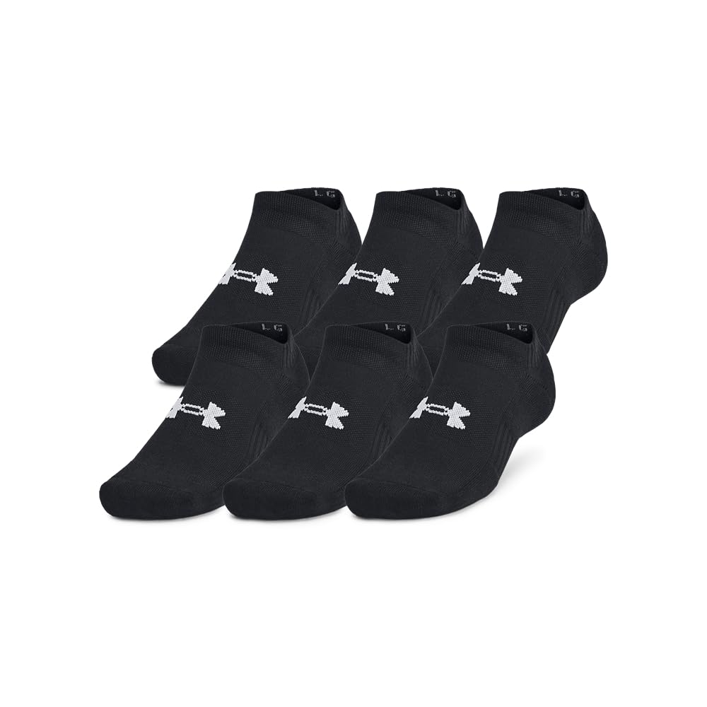 UNDER ARMOUR(アンダーアーマー) トレーニングソックスUAトレーニング コットン ノーショー ソックス (3足セット)ユニセックス大人