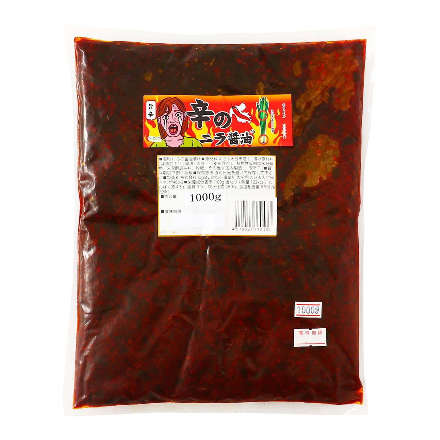 辛のニラ醤油 1000g