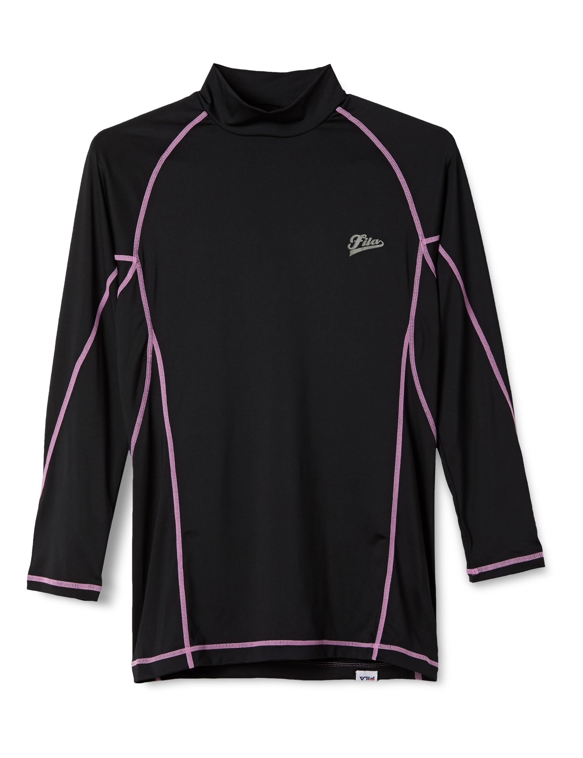 FILA(フィラ) 水陸両用スポーツインナー 長袖 ハイネック コンプレッションシャツ UVカット ドライ 445406K