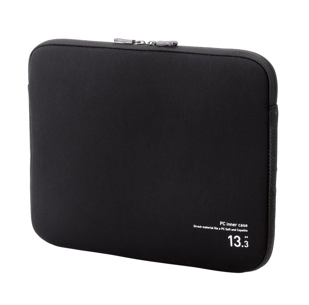 68％OFF】エレコム PCケース 13.3インチ ケース ネオプレン サイドプロテクト ブラック BM-IBNP13BK 1180円！