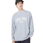 スノーピーク(snow peak)Varsity Logo Long Sleeve T-Shirt TS-26SU002 カットソー 長袖 ロングスリーブ Tシャツ ティーシャツ メンズ レディース