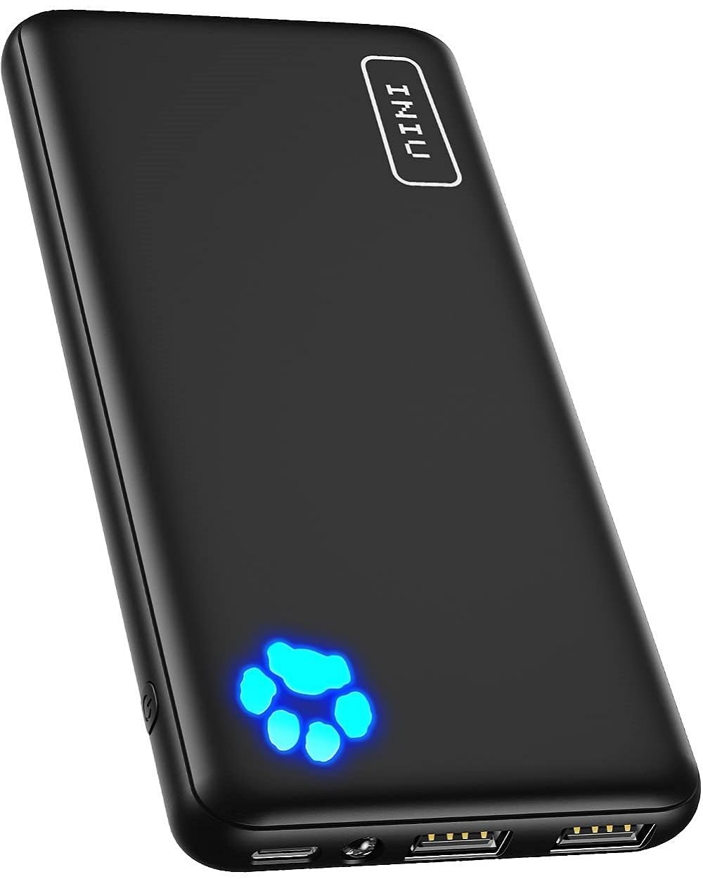 INIU モバイルバッテリー 大容量 10000mAh 軽量 小型 薄型【タイプc PSE認証済 USB-C 入出力&USB-A 出力】 3台同時充電 モバイル・バッテリー ポータブル モバイル 携帯充電器 バッテリー/旅行/出張/通勤/機内持ち込みok/防災/アウトドア/緊急用などの必携品