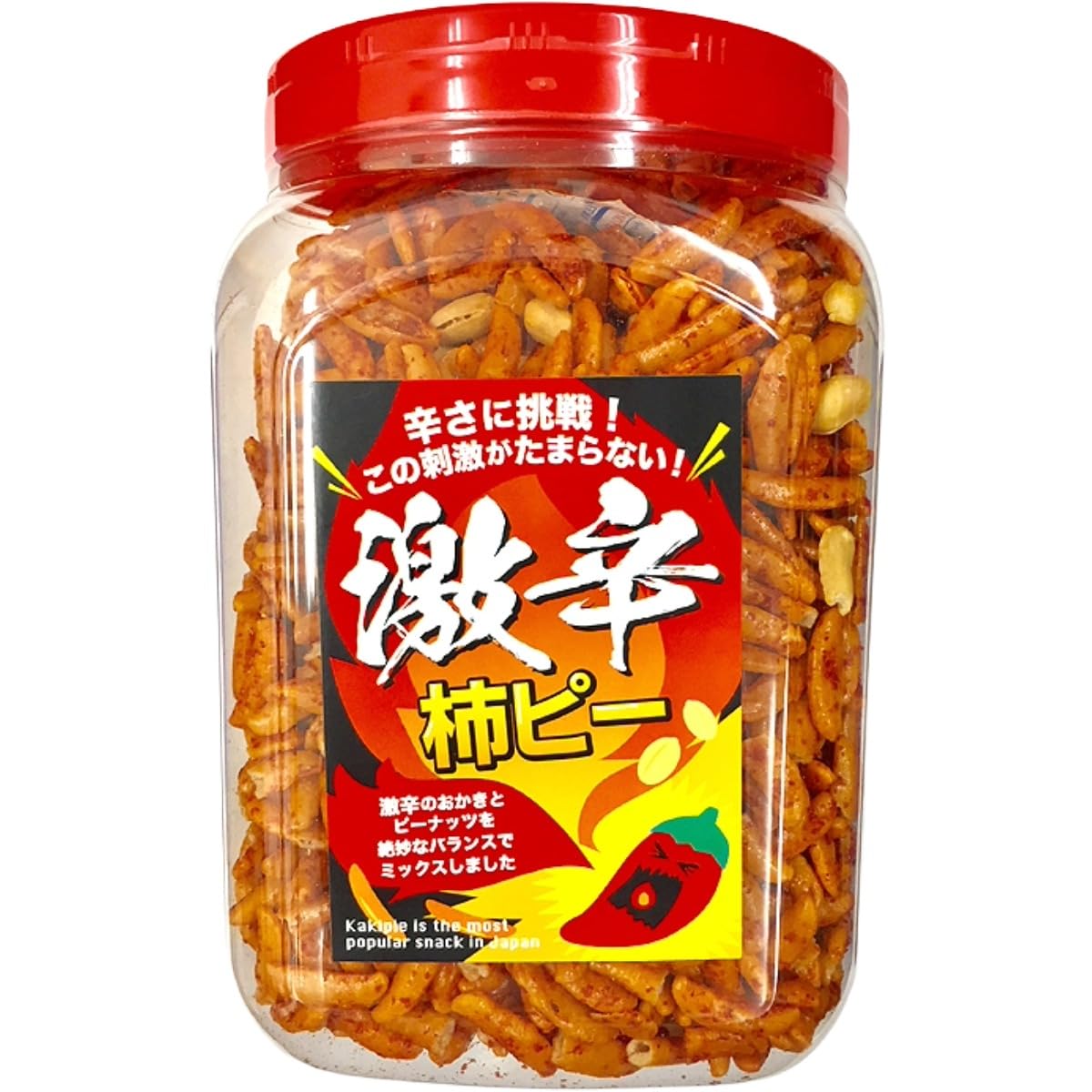 太暘物産 激辛柿ピージャンボポット 730g