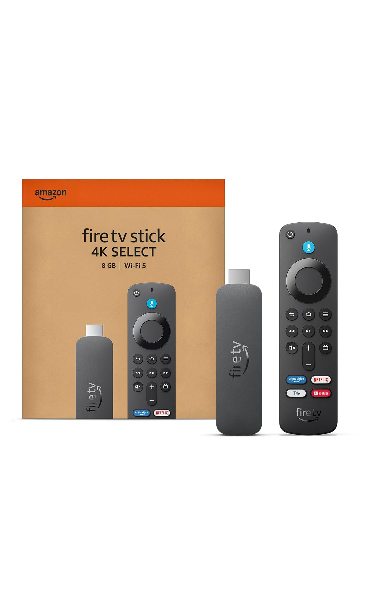 Amazon Fire TV Stick 4K Select | 4Kの高画質ストリーミング | ストリーミングメディアプレイヤー