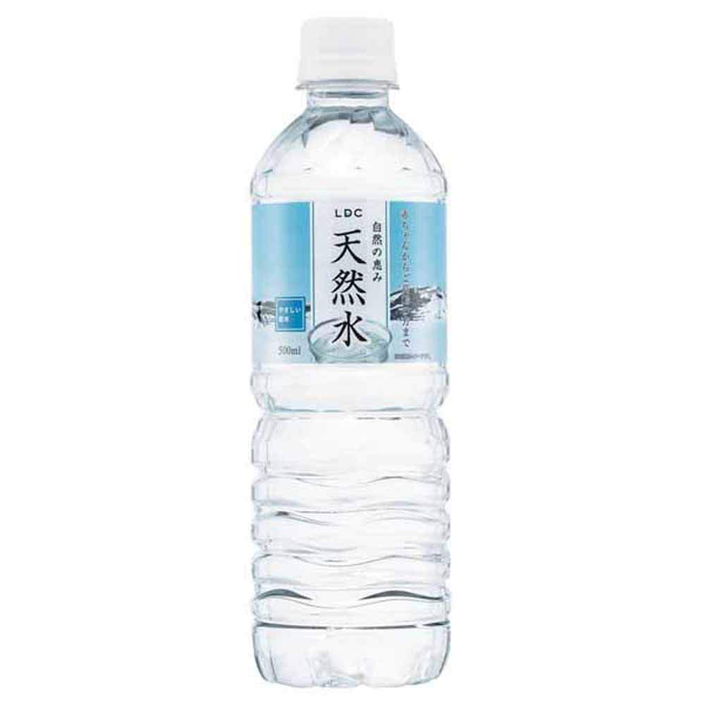 ライフドリンクカンパニー 自然の恵み天然水 500ml ×24本