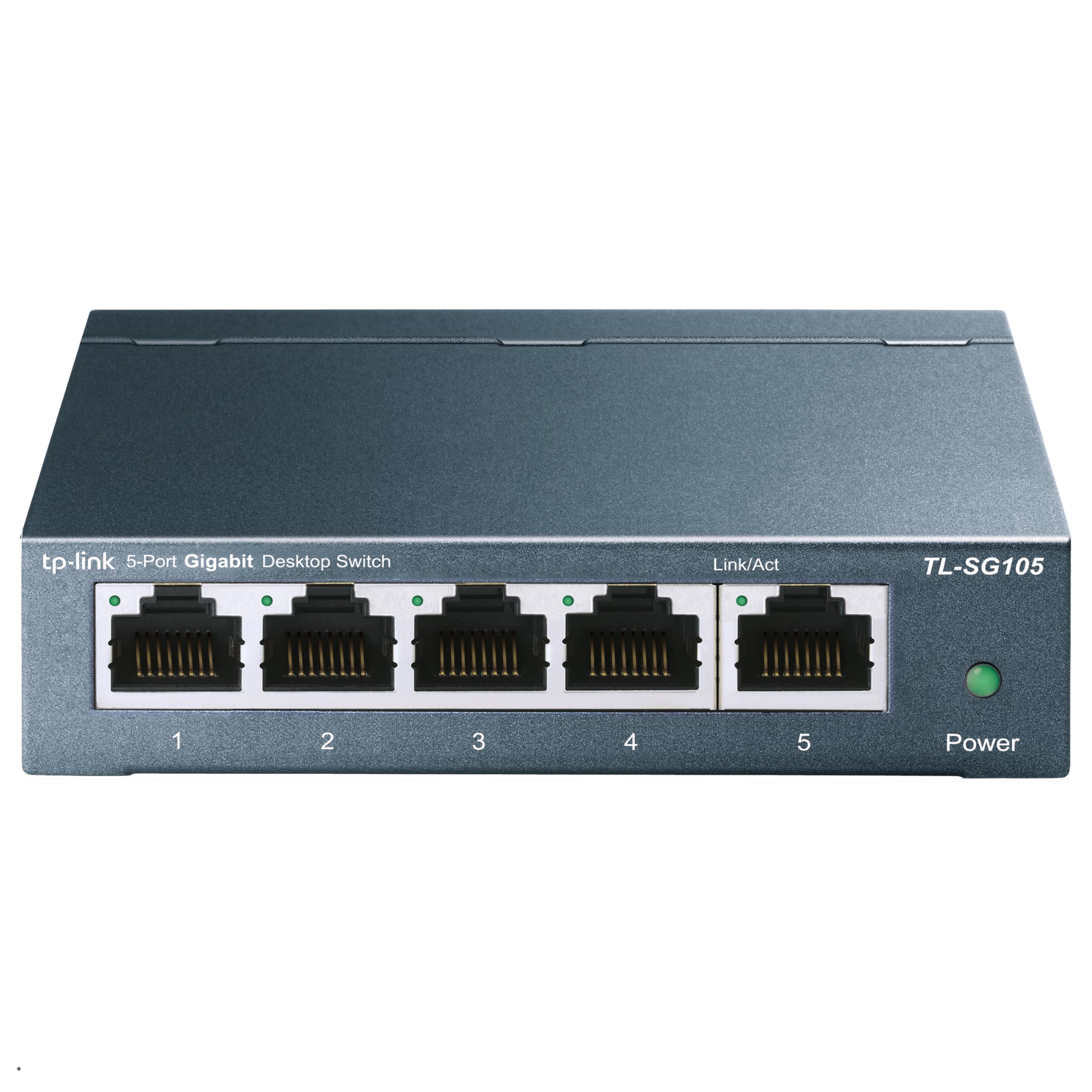 TP-Link 5ポート スイッチングハブ 10/100/1000Mbps ギガビット 金属筺体 設定不要 メーカー保証ライフタイム保証 TL-SG105