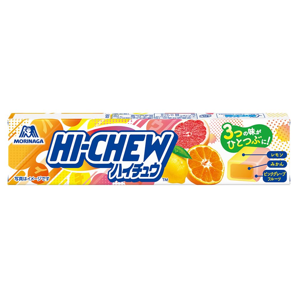 森永製菓 ハイチュウ＜柑橘ミックス＞ 12粒×12本