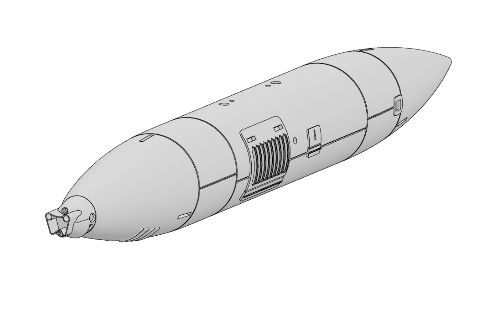ガスハンス(Gas Hans) 1/48 20mm マーク4 ガンポッド プラモデル用パーツ HAUGH-AIR48003 (飛行機)