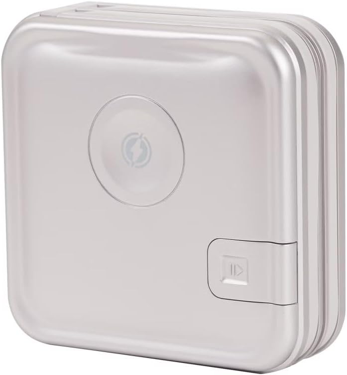 LaPO 多機能 モバイルバッテリー ゴールド ナノ塗装 10000mAh 大容量 22.5W 急速充電 5台同時充電 温度管理機能 302g PSE認【 lightning type-c AppleWatchワイヤレス充電 コンセント ケーブル内蔵 】