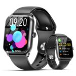 スマートウォッチ 【1.96インチ超大画面 ＆ 10日間連続使用】 Android対応＆Iphone対応 Bluetooth5.4 通話機能 音楽再生 多種類データ測定 21種類の運動モード 着信通知 IP68防水 Smart Watch ランニングウォッチ SMS/Twitter/Line通