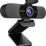 EMEET Webカメラ HD1080P 200万画素 90°広角 ウェブカメラ ストリーミング 内蔵マイクパソコン用カメラ オンライン会議用 自動光補正 EMEETLINK利用可能 1/4インチ三脚穴 Windows10/11 MacOS 10.14及び以上 Youtube, zoomなどに