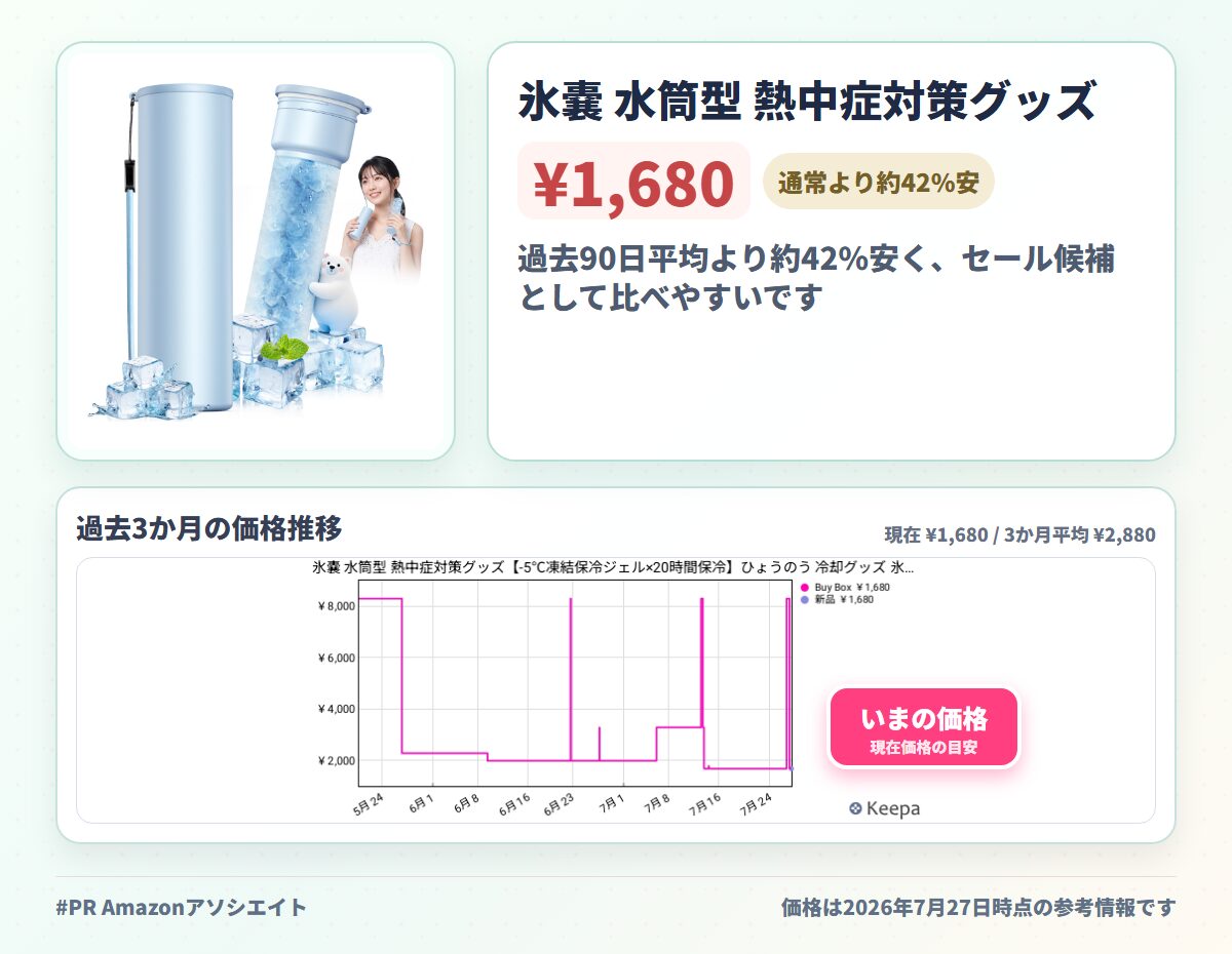 氷嚢 水筒型 熱中症対策グッズ【-5℃凍結保冷ジェル×20時間保冷】ひょうのう 冷却グッズ 氷嚢ボトル ミニアイスパック 首用 魔法瓶構造 大容量 アイシング 持ち運び 結露なし 水漏れ防止 スティック型 ひんやり 暑さ対策 グッズ 繰り返し利用 瞬間冷却パック 通勤通学 野球 サッカー ゴル