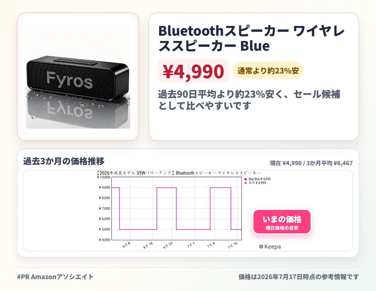 Bluetoothスピーカー ワイヤレススピーカー Bluetooth5.3対応 2 台ペアリング 大音量 長時間連続再生 ポータブルスピーカー Type-C充電 IPX7防水 耐衝撃 内蔵マイク ハンズフリー通話 コンパクト設計 Android/i