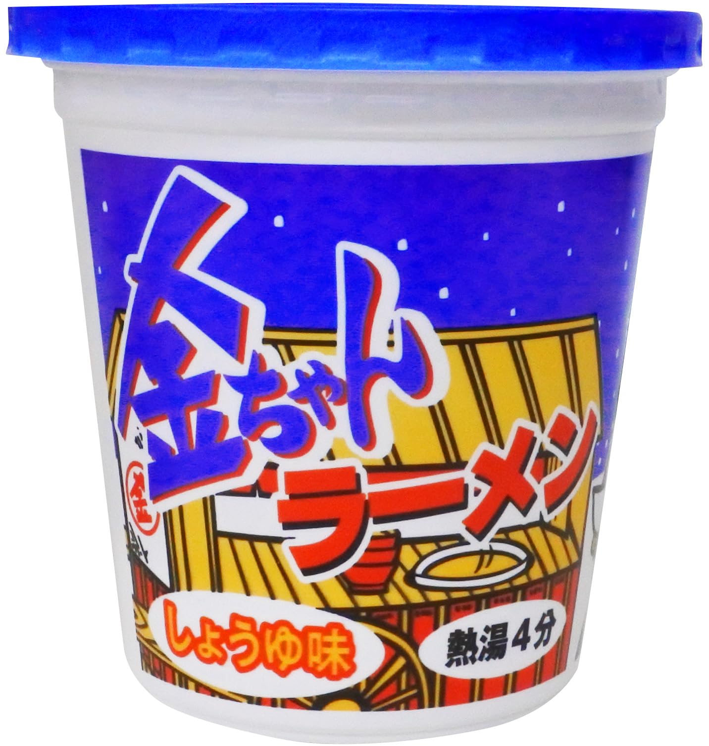徳島製粉 金ちゃんラーメンカップ しょうゆ味 71g ×12個