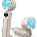 Balin ハンディファン 冷却プレート【2026革新モデル -20℃氷感】1-100段階風量 強力 静音 瞬間冷却 手持ち扇風機 せんふうき扇風機 小型 手持ち 卓上 携帯扇風機Type-C充電 長時間持続 LED残量表示 軽量 可愛い おしゃれ 熱中症対策 暑さ対策
