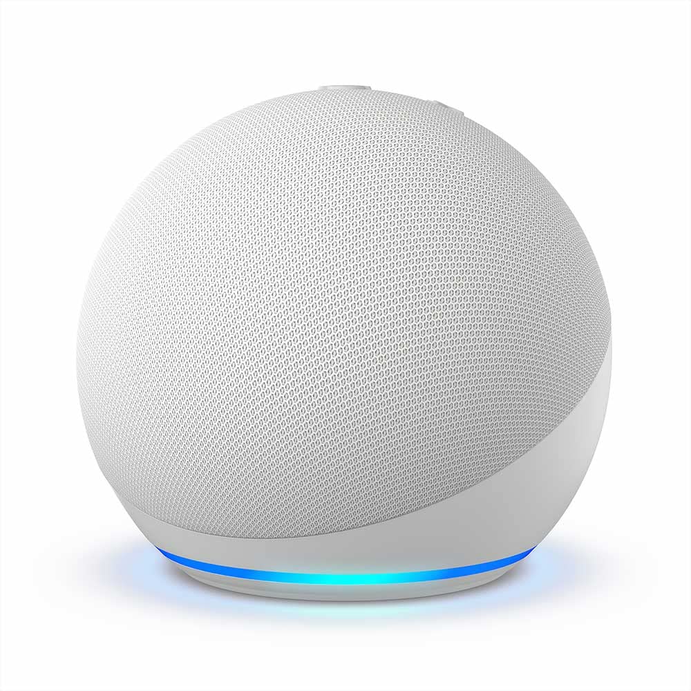 Amazon Echo Dot (エコードット) 第5世代 - Alexa、センサー搭載、鮮やかなサウンド｜グレーシャーホワイト