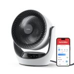 SwitchBot サーキュレーター Lite 静音 首振り - スイッチボット 扇風機 ~30畳 DCモーター 省エネ 無段階風量調整 リモコン付き Alexa Google Home Siriに対応